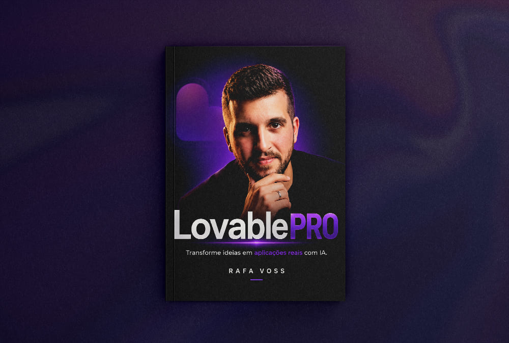 Capa do curso LovablePRO (Viver de IA) - Rafa Voss