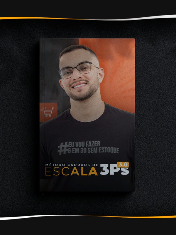 Capa do curso Método Escala 3Ps 3.0 - Cadu Amaral (CaduAds)
