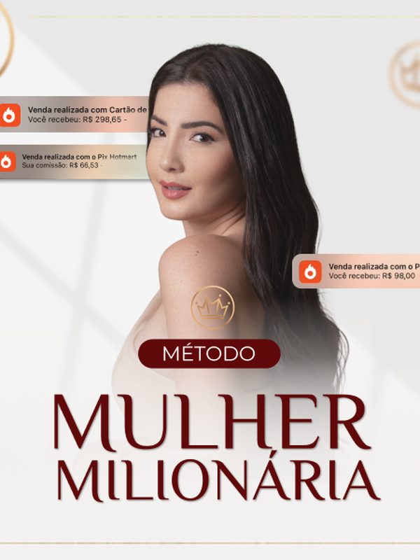 Capa do curso Método Mulher Milionária - Mikaele