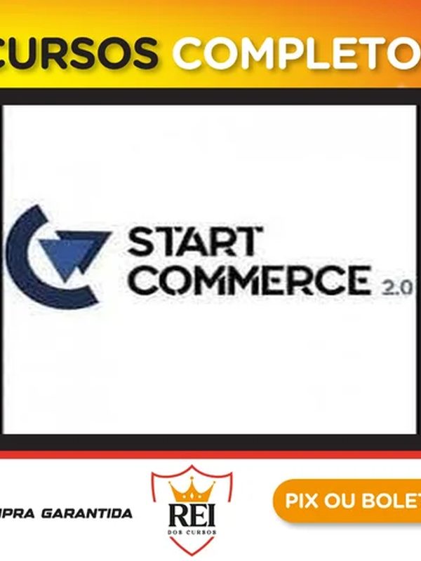 Capa do curso StartCommerce 2.0 - Lucas Ecom