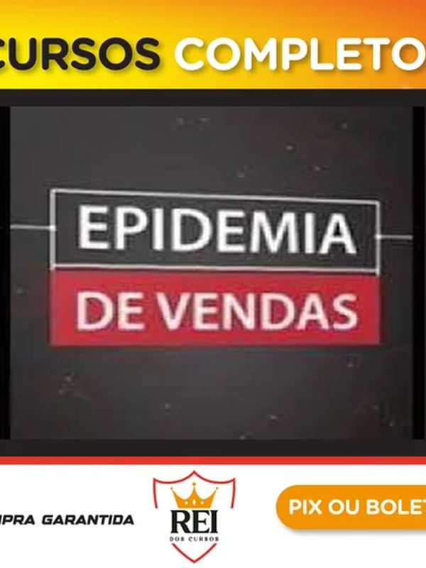 Capa do curso Epidemia De Vendas 4.0 - Tiago Fonseca