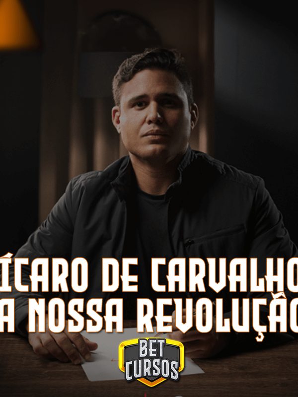 Capa do curso A Nossa Revolução - Icaro de Carvalho