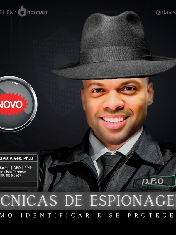 Capa do curso Técnicas de Espionagem